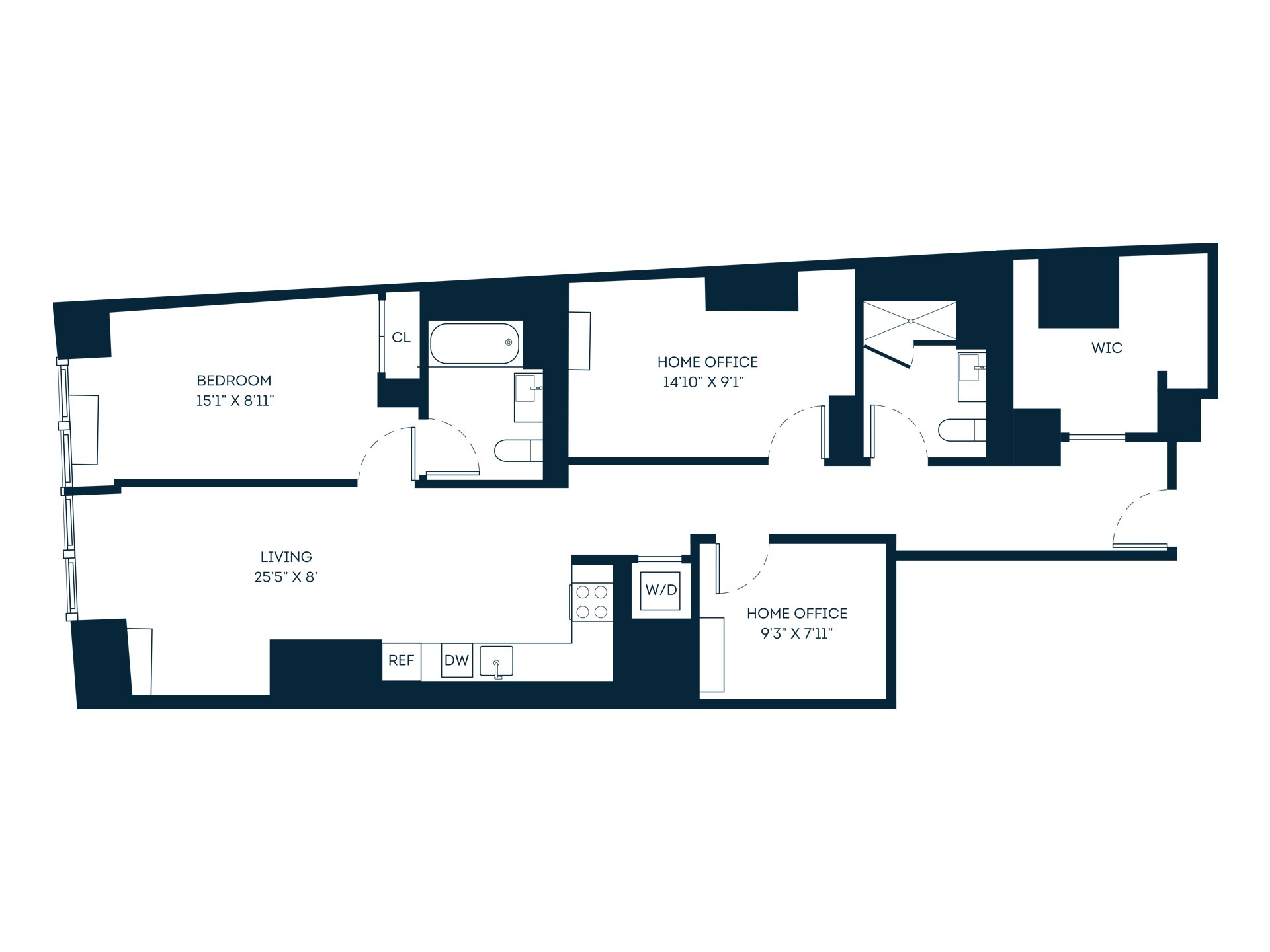 Floor plan layout diagram for 20ba20u